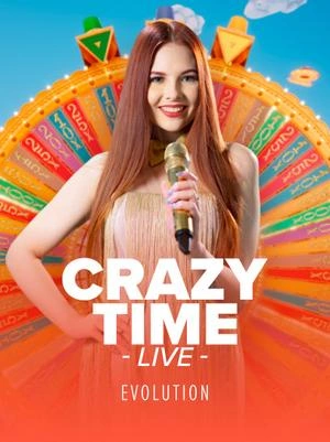 Crazy Time live wheel